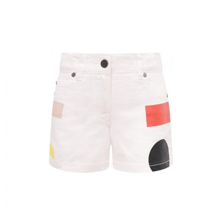 Stella Mccartney Short With Colorful Appliques