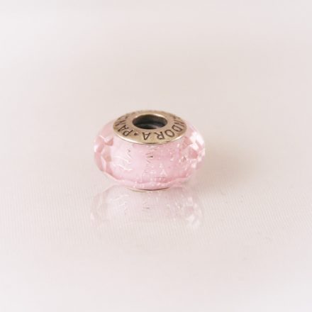 Pandora Pink Shimmer Murano Glass Charm 791650