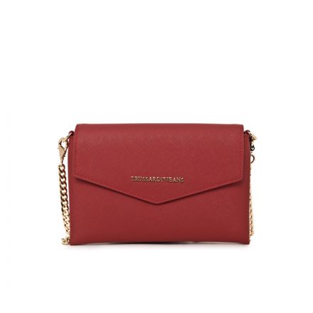 Trussardi Jeans Red Clutch