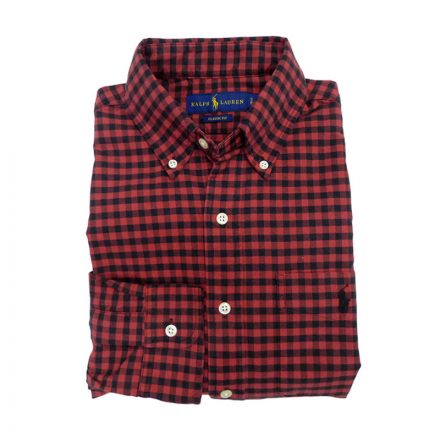 Ralph Lauren Plaid Oxford Shirt 710688196002